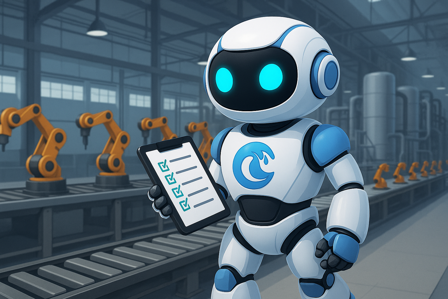 AI-assisted inspection report in CleverOcean platform